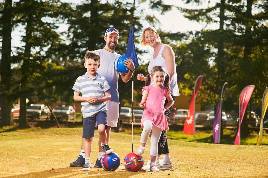 Membership in Aberdeen playing Footgolf