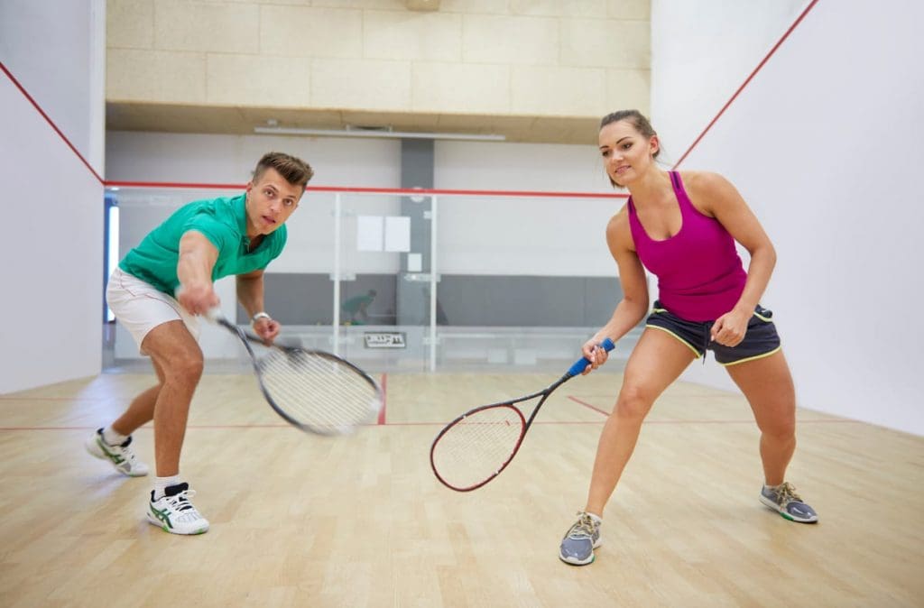 Membership in Aberdeen playing Squash