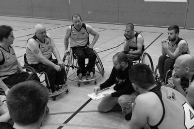 Grampian Flyers wheelchair basketball
