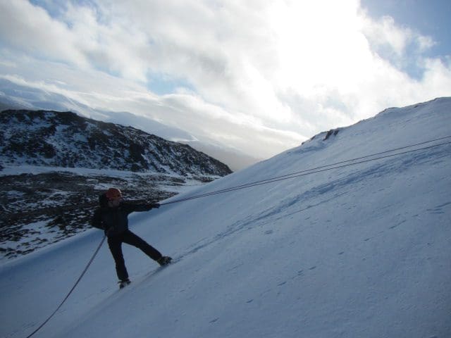 Mountaineering - winter adventures in the Cairngorms