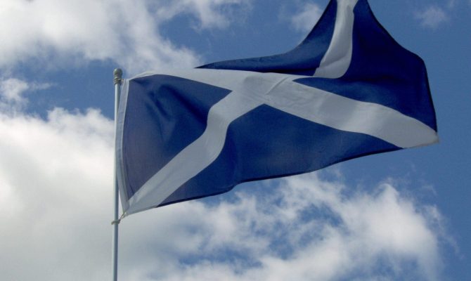Scottish flag