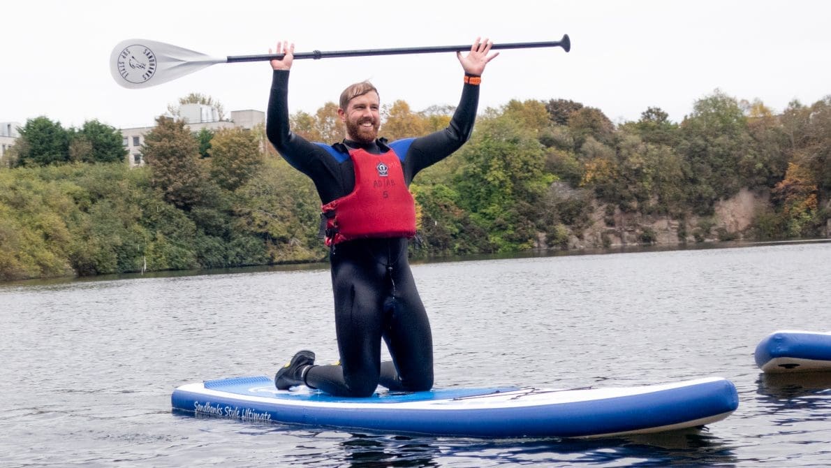 Stand up paddleboarding @ Rubislaw