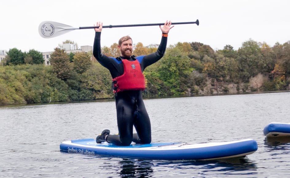 Stand up paddleboarding @ Rubislaw