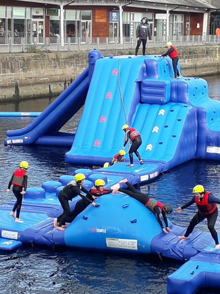 Participants enjoying Foxlake Dundee