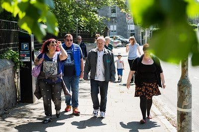 Social walking group