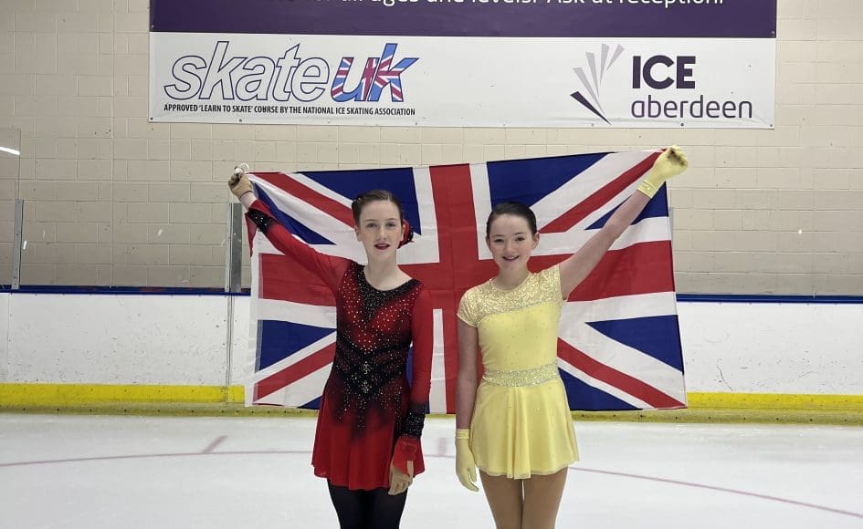 L-R Emily Brodie and Skye Stephenson
